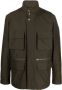Woolrich Bomberjack met hoge hals Groen - Thumbnail 1