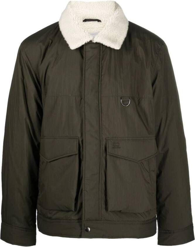 Woolrich Sherpa jack Groen