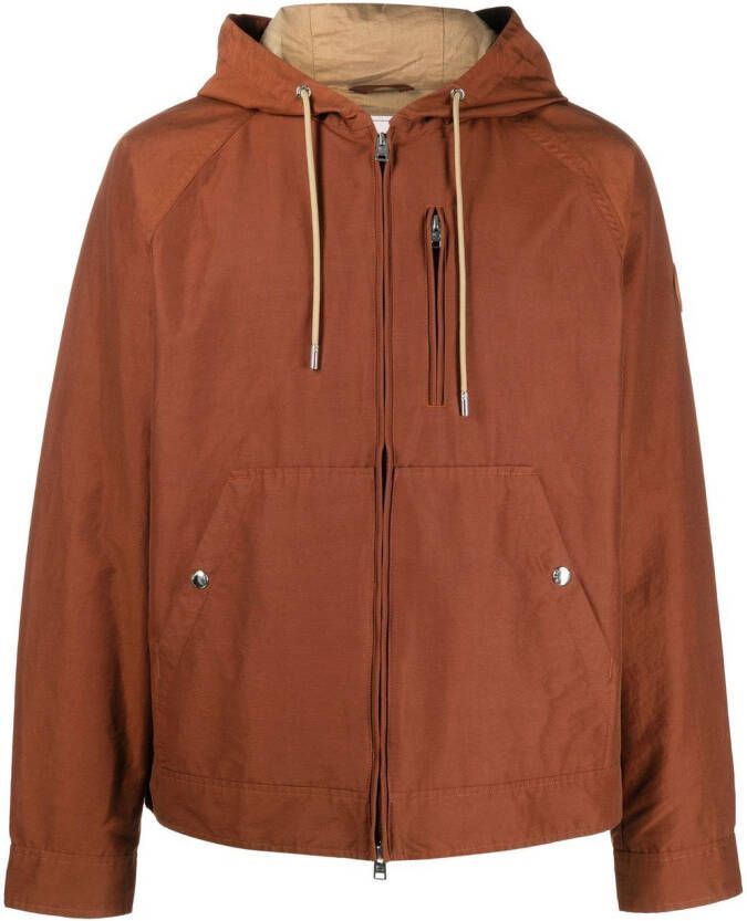 Woolrich Jack met capuchon Bruin