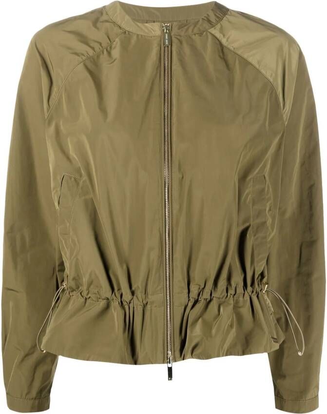 Woolrich Jack met rits Groen