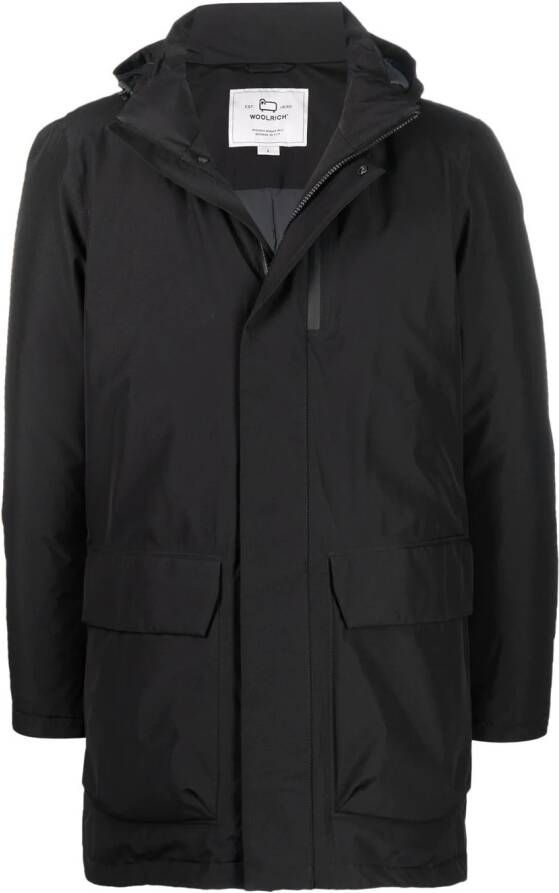 Woolrich Jas met print Zwart