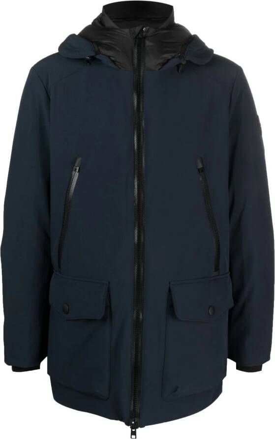 Woolrich Jas met ritssluiting Blauw