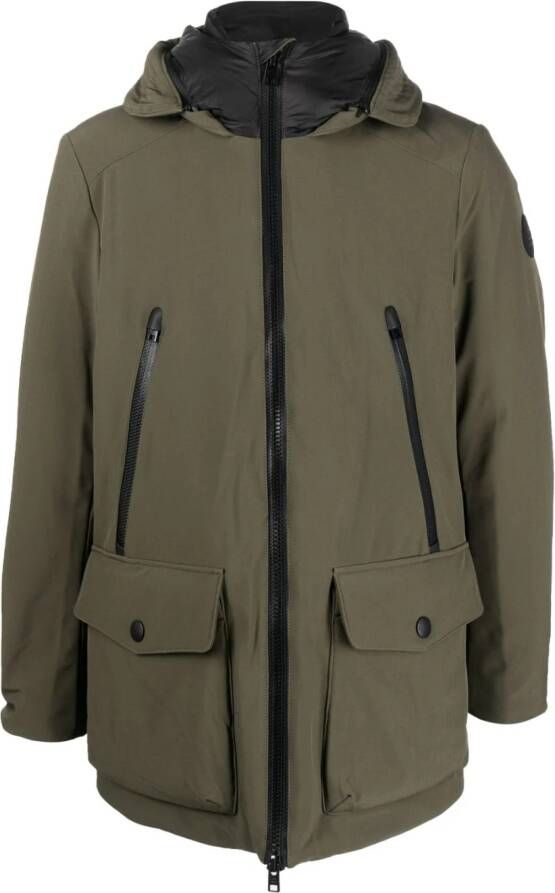 Woolrich Jas met ritssluiting Groen