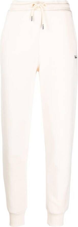 Woolrich Joggingbroek met logodetail Wit