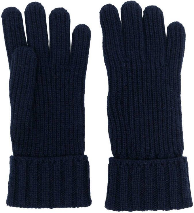 Woolrich Kasjmier handschoenen Blauw