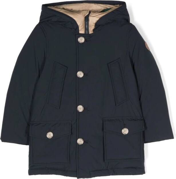 Woolrich Kids Gewatteerde jas Blauw