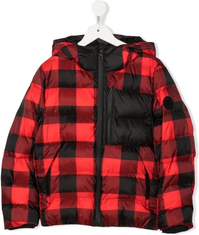 Woolrich Kids Jack met print Zwart