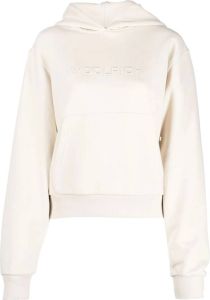 Woolrich Katoenen hoodie Beige