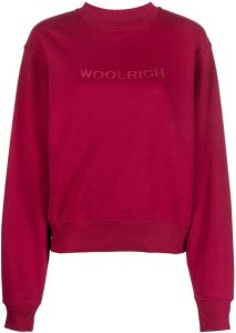 Woolrich Fleece sweater Roze