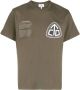 Woolrich T-shirt met logoprint Groen - Thumbnail 1