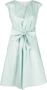 Woolrich Midi-jurk met gestrikte taille Groen - Thumbnail 1