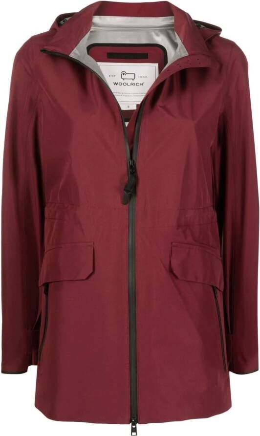 Woolrich Parka met capuchon Rood