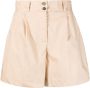 Woolrich High waist shorts Beige - Thumbnail 1