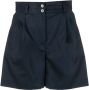 Woolrich High waist shorts Blauw - Thumbnail 1