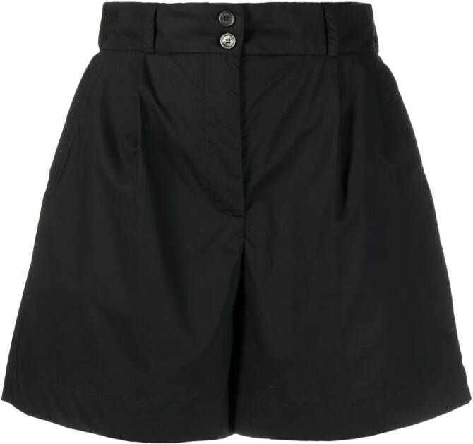 Woolrich High waist shorts Zwart