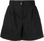 Woolrich High waist shorts Zwart - Thumbnail 1