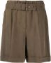 Woolrich Shorts met ceintuur Groen - Thumbnail 1