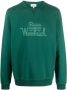 Woolrich Sweater met logoprint Groen - Thumbnail 1