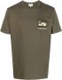 Woolrich T-shirt met logopatch Groen - Thumbnail 1