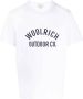 Woolrich T-shirt met logoprint Wit - Thumbnail 1