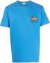 Woolrich T-shirt met patch Blauw - Thumbnail 1