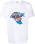 Woolrich T-shirt met print Wit - Thumbnail 1