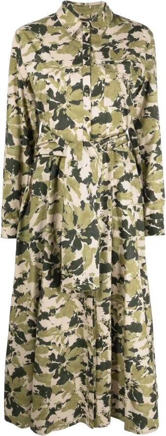 Woolrich Wilderness blousejurk met print Groen