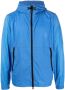 Woolrich Windjack met logopatch Blauw - Thumbnail 1