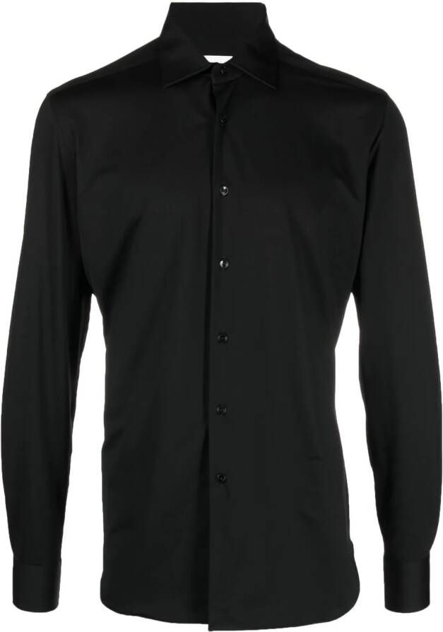 Xacus Button-down overhemd Zwart