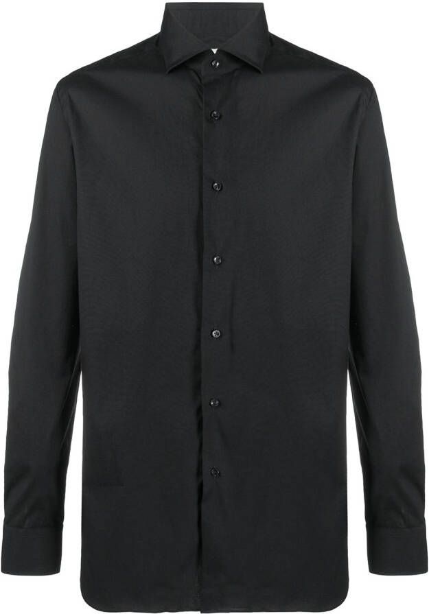 Xacus Button-down overhemd Zwart