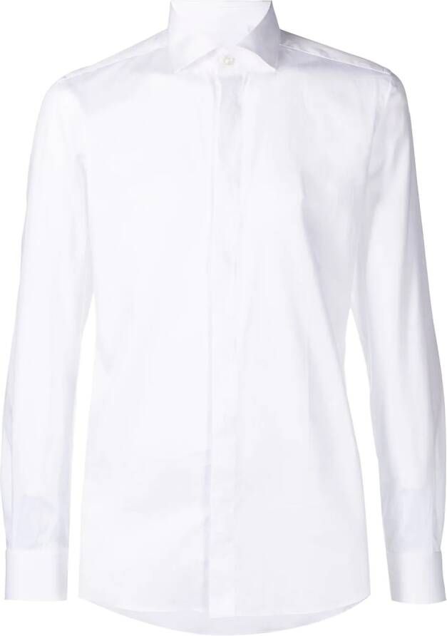 Xacus Formeel overhemd Wit