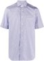 Xacus Gestreept overhemd Blauw - Thumbnail 1
