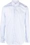 Xacus Gestreept overhemd Blauw - Thumbnail 1