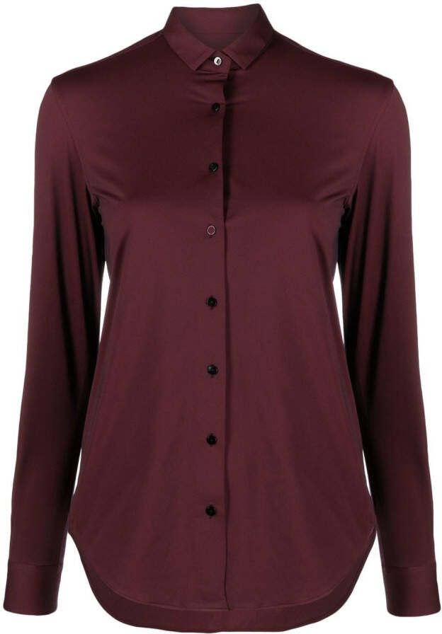 Xacus Blouse met lange mouwen Rood