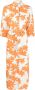 Xacus Jurk met print Oranje - Thumbnail 1