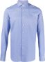 Xacus Katoenen overhemd Blauw - Thumbnail 1