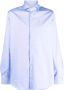 Xacus Katoenen overhemd heren katoen 40 Blauw - Thumbnail 1