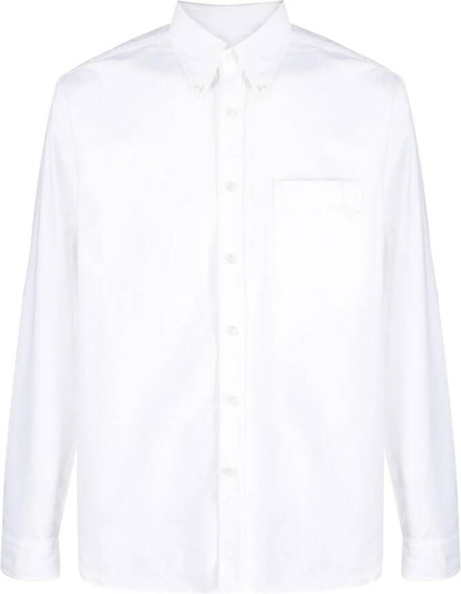 Xacus Overhemd met opgestikte zak Wit