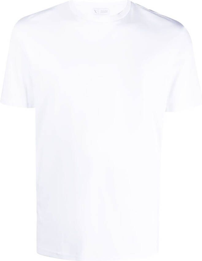Xacus T-shirt met ronde hals Wit