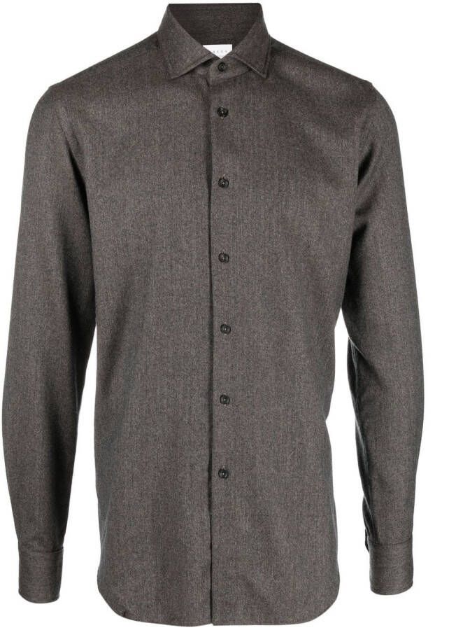 Xacus Button-down overhemd Bruin