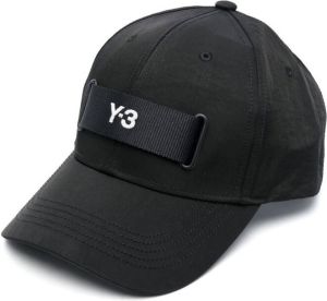 Y-3 Pet met geborduurd logo Zwart