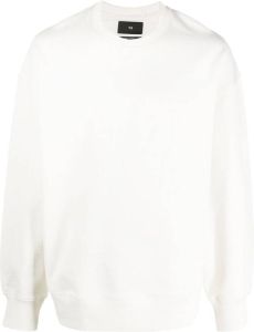 Y-3 Katoenen sweater Beige