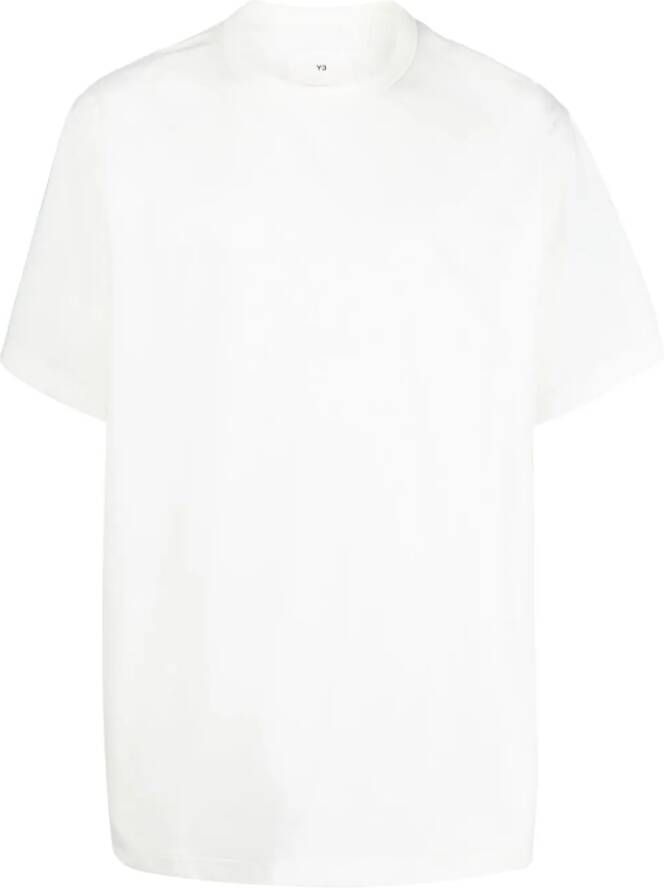 Y-3 Katoenen T-shirt Wit