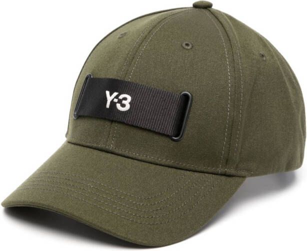 Y-3 Pet met geborduurd logo Groen