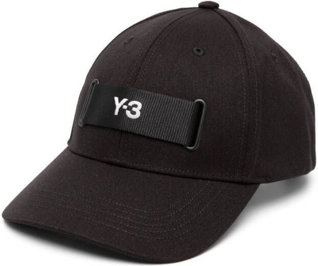 Y-3 Pet met geborduurd logo Zwart