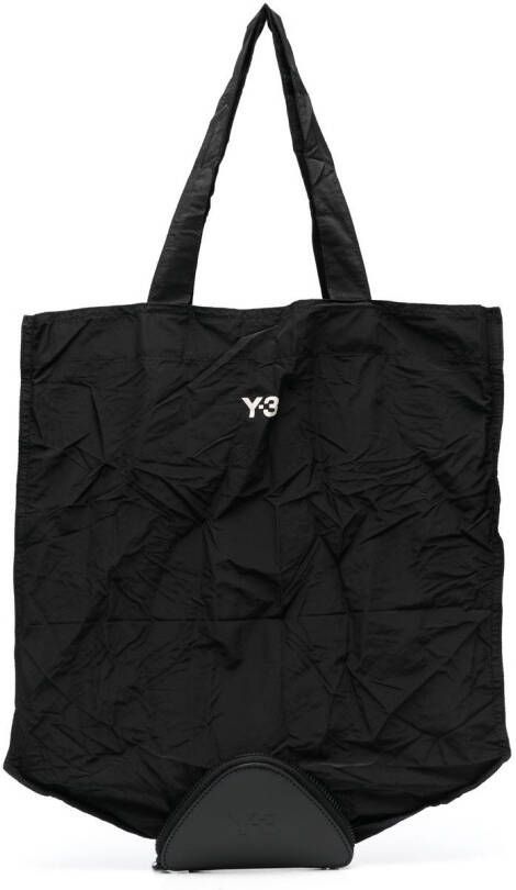 Y-3 Shopper met logopatch Zwart