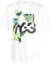 Y-3 T-shirt met logoprint Wit - Thumbnail 1