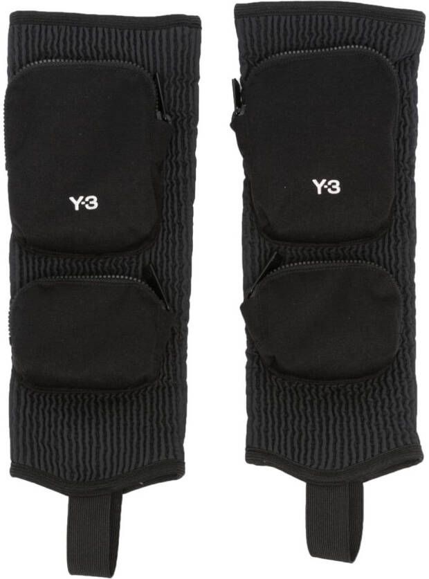 Y-3 Sokken met logoprint Zwart