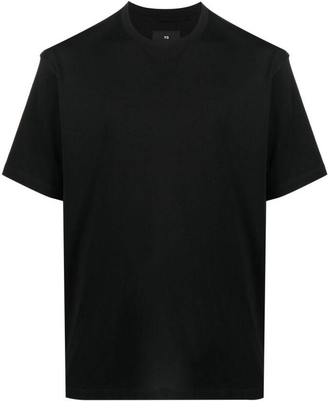 Y-3 T-shirt met logoprint Zwart