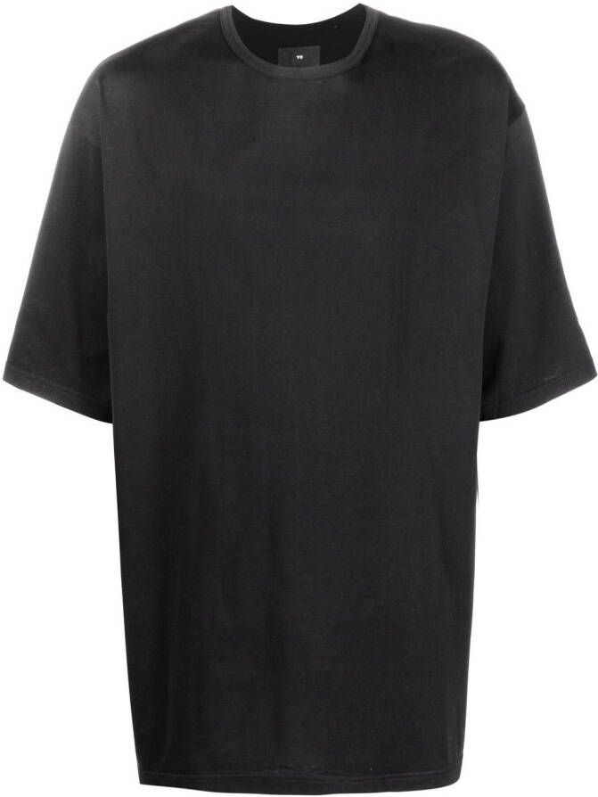 Y-3 T-shirt met ronde hals Zwart